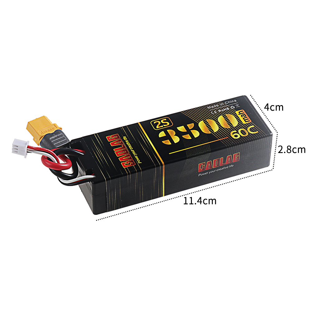 2S 3S 4S Lipo Battery 2500mah  - огляд і ціна 4S Lipo Battery 14.8V 6000Mah