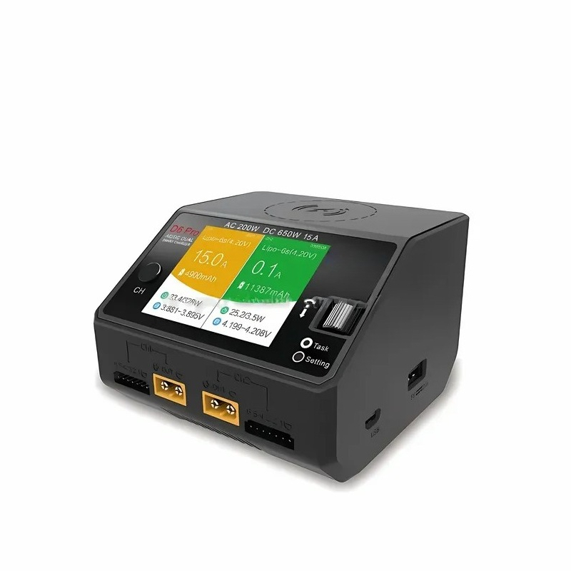 Hot Sale D6 Pro Smart Plug-In  - огляд і ціна Hota D6 Pro Dual Lipo Charger